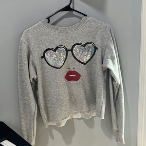 Small crop top sweater